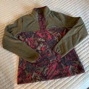 Columbia button up fleece